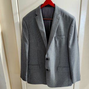 Mens Houndstooth Blazer Jacket